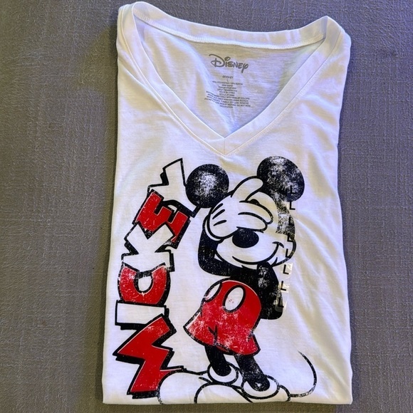 Women’s classic Mickey Mouse T- shirt - Picture 1 of 4